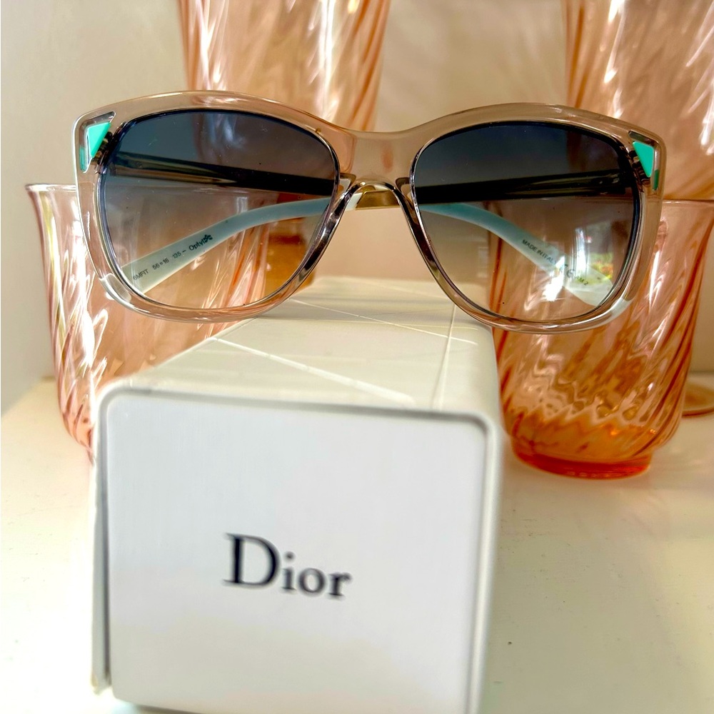 Dior Women's Sunglasses - Gray and Turquoise